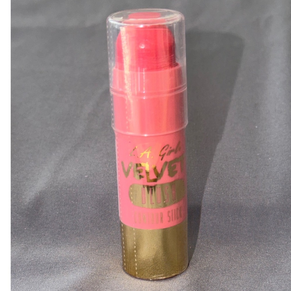 LA Girl Velvet Blush Contour Stick Dreamy GCS585 Cream Pink Makeup 0.2oz